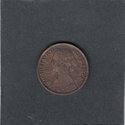 Beschrijving: 1 Farthing  VICTORIA